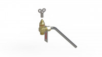 Flammable sample tap